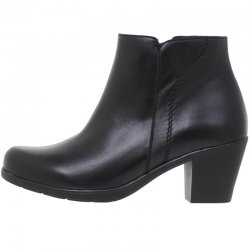 Botine Dama cu Toc din Piele Negre