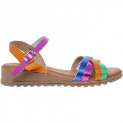  Sandale Dama Bilbao Piele Multicolor