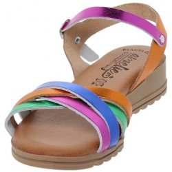  Sandale Dama Bilbao Piele Multicolor