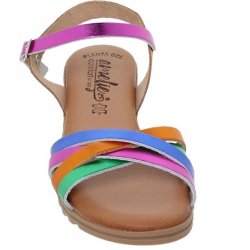  Sandale Dama Bilbao Piele Multicolor