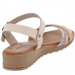  Sandale Dama Bilbao Piele Multicolor