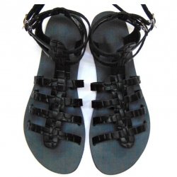 Sandale de Dama Gladiator Gothic Negre 