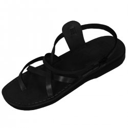 Sandale Romane Piele Naturala Summer Negre