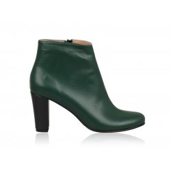 Botine piele naturala Alma Verde Englez - sau Orice Culoare