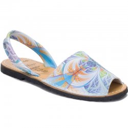 Sandale Dama Avarca Menorquinas Piele Multicolor