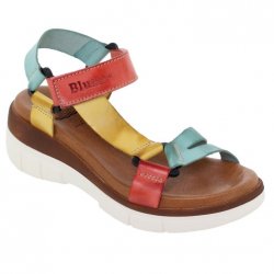 Sandale Dama Burgos Piele Multicolor