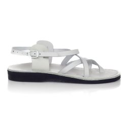 Sandale Piele Naturala Summer Albe