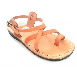 Sandale Piele Naturala Deget Camel