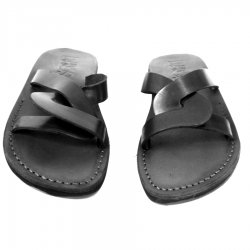  Sandale Piele Arhaico Negre